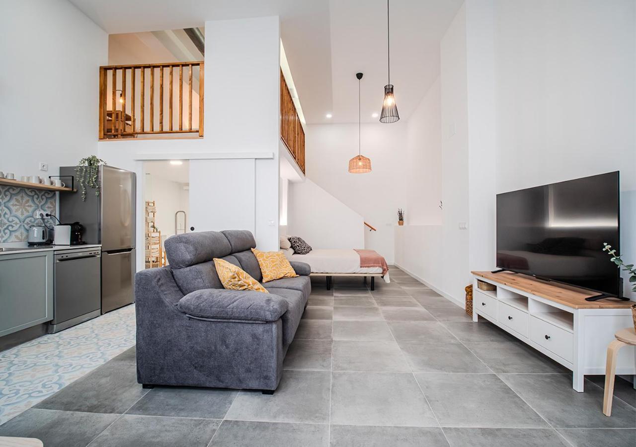 Aroma De Valencia II Cozy Studio With Loft Екстериор снимка